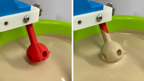 Keramische Hülle für leistungsfähigere 3D-Druck-Bauteile