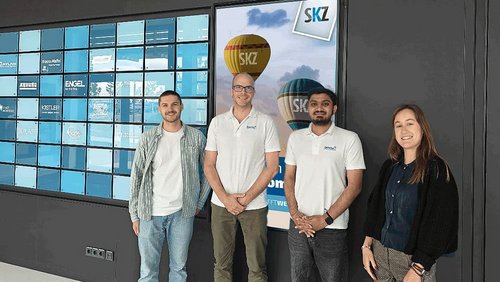 Gelungener Projektauftakt: Beim ersten Treffen zwischen SKZ und der Tailorlux GmbH wurden die Weichen für eine erfolgreiche Zusammenarbeit im Projekt KIMaTex gestellt.