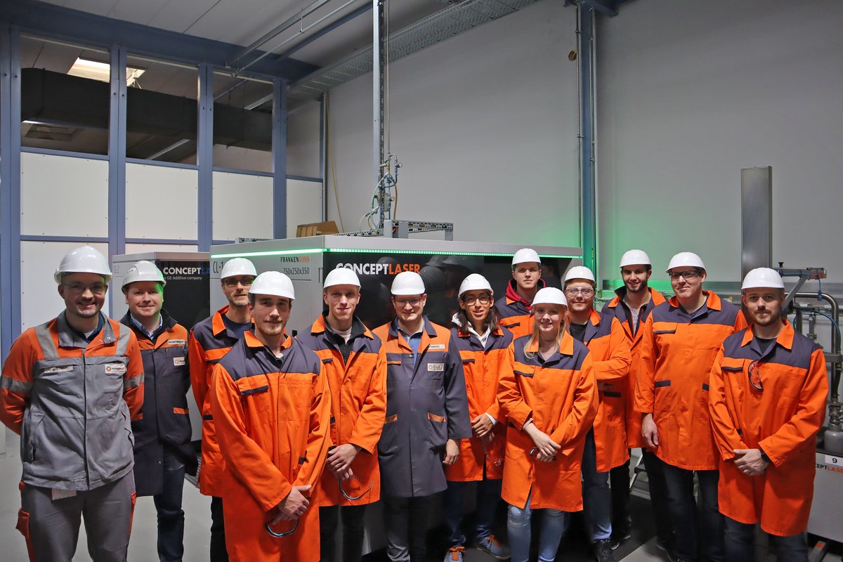 Besuch Industrietechniker bei der Franken Guss GmbH & Co. KG