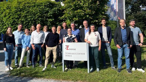 B3-Projektteam beim Konsortialtreffen in Ruhstorf an der Rott im Mai 2025