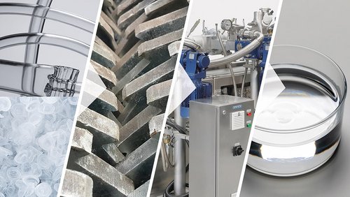 Recycling von Siliconelastomer-Abfällen