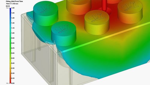 Simulation Spritzguss Moldex3D