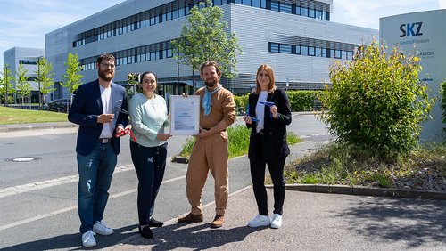 Der Erste Preisträger des Ideenwettbewerbs am SKZ in Würzburg
