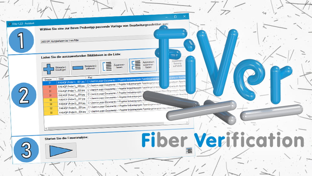 FiVer Software Faserlängenanalyse