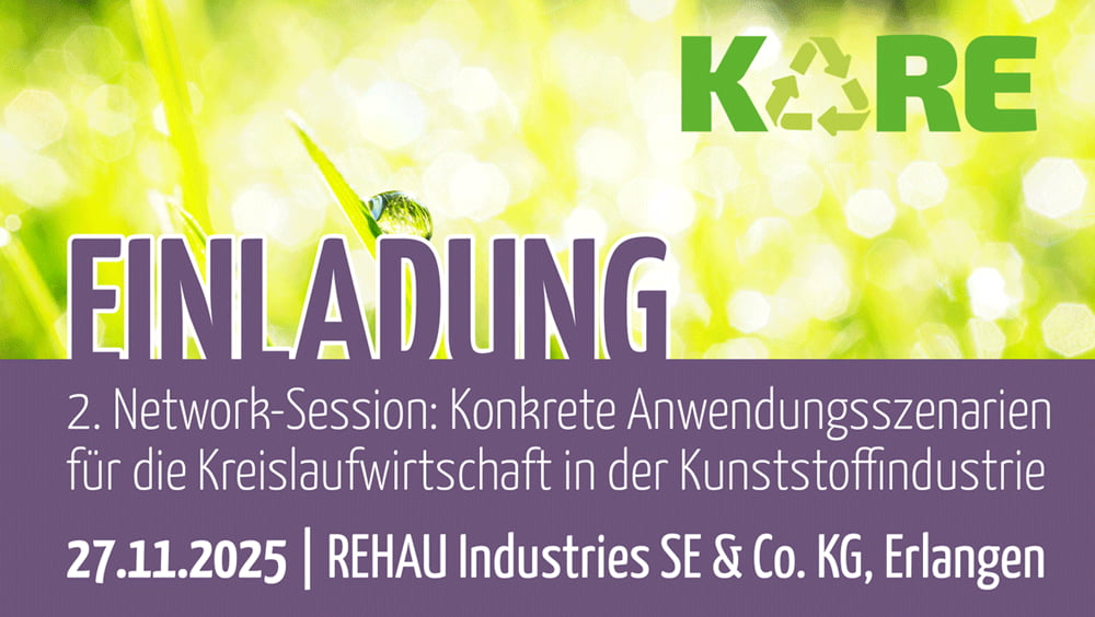 KARE lädt zur zweiten Network-Session am 27. November 2025 bei REHAU in Erlangen ein. 