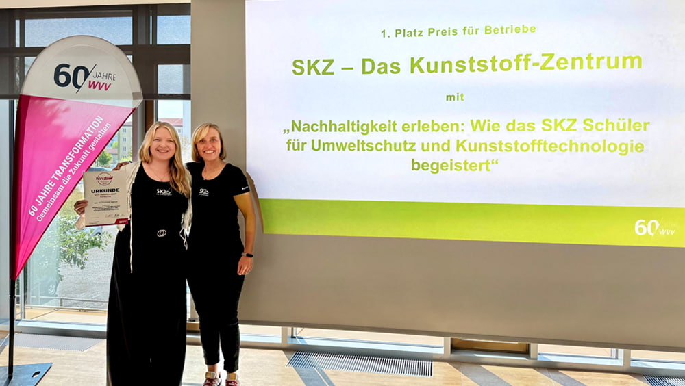 Julia Mann und Irena Heuzeroth, die Macherinnen des SKZ-Lab. Julia Mann und Irena Heuzeroth, die Macherinnen des SKZ-Lab.